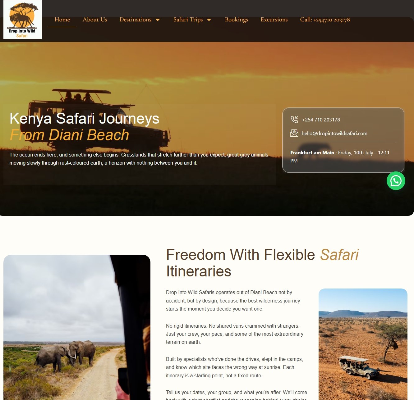 Drop Into Wild Safari